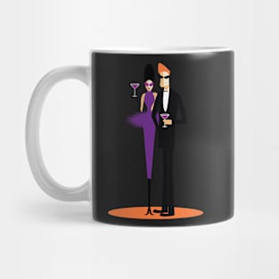 Purple Cocktail Dress Mug